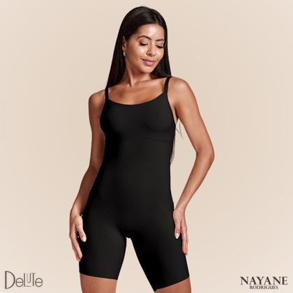 Imagem de Body Short Redulip Cinta Modeladora Feminina com Compressão Redutora e Bojo Soft Nayane Rodrigues