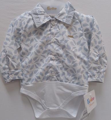 Imagem de Body Social Estampado Luxo Bebê Menino Polo Paraiso 13992