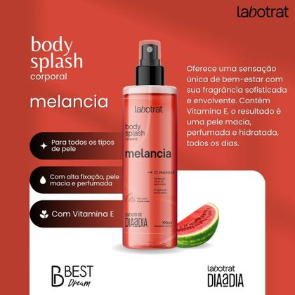 Imagem de Body Splash Corporal Pele Perfumada Colonia Cheiro de Fruta Labotrat Dia A Dia 190ml  Escolha
