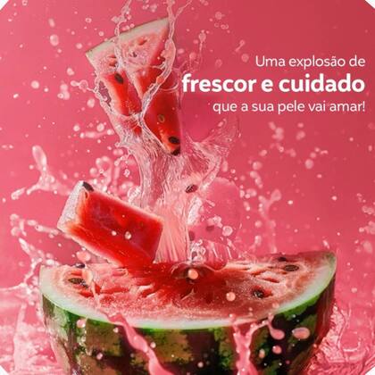 Imagem de Body Splash De Melancia Aroma Frutal Tropical Refrescante Todo Cuidado+ Abelha Rainha 200ml REF 3838