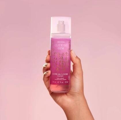 Imagem de Body Splash Desodorante Colônia Cuide-se Bem Cereja Livre 200ml - Boticário