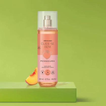 Imagem de Body Splash Desodorante Colônia Cuide-se Bem Pessegura 200ml - O Boticário