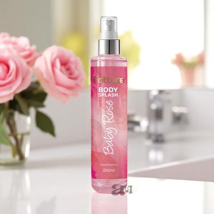 Imagem de Body Splash Fattore Baby Rose 260ml  Floral Suave e Desodorante Corporal