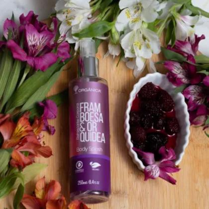 Imagem de Body Splash Orgânica Framboesa e Orquídea 250ml