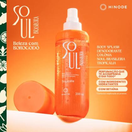 Imagem de Body Splash Soul Brasileira Tropicália Hinode 200ml
