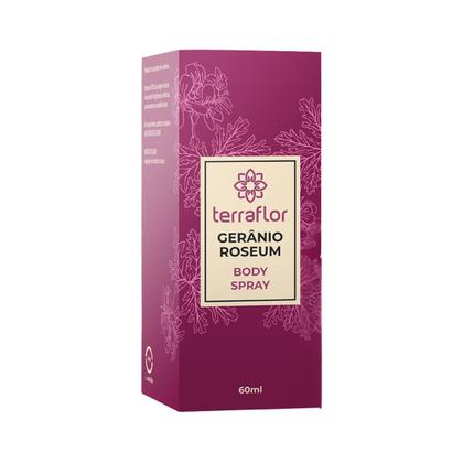 Imagem de Body Spray Natural Gerânio Roseum Terra Flor 60ml
