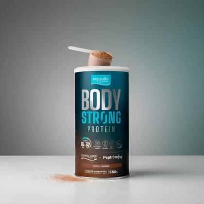 Imagem de Body strong protein cacau bodybalance 450g  proteína de alta qualidade