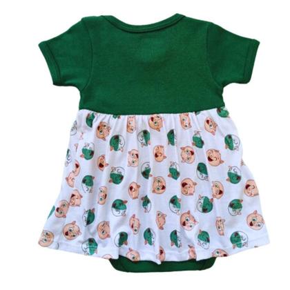 Imagem de Body Vestido Palmeiras Porquinho Mascote Oficial