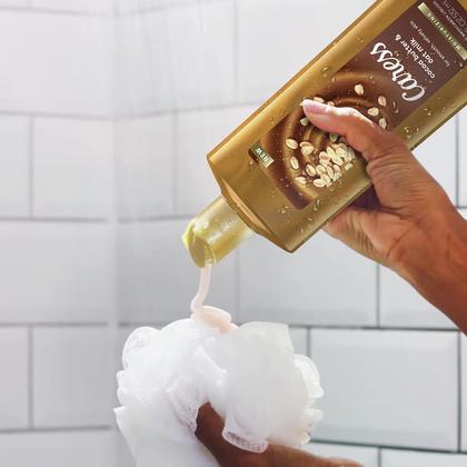 Imagem de Body Wash Caress Hidratante com Manteiga de Cacau e Leite de Aveia 550mL x6