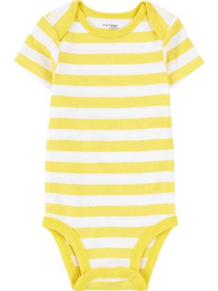 Imagem de Bodysuit Simple Joys by Carter's Unissex Newborn, pacote com 6