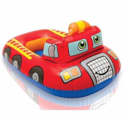 Imagem de Boia Baby Bote Inflável Kiddie Bombeiro - Intex