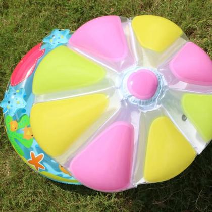 Imagem de Boia Bebê Cobertura Menina Fralda Infantil Inflável Proteção