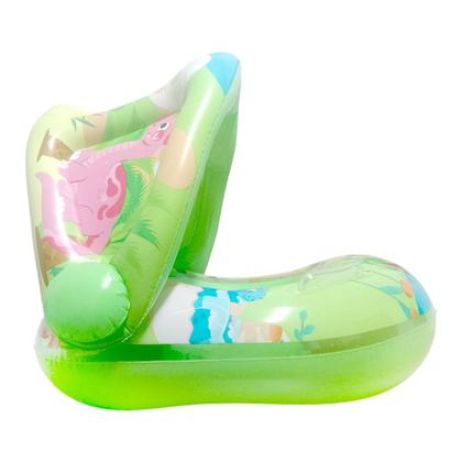 Imagem de Boia Bebê Cobertura Menina Fralda Infantil Inflável Proteção