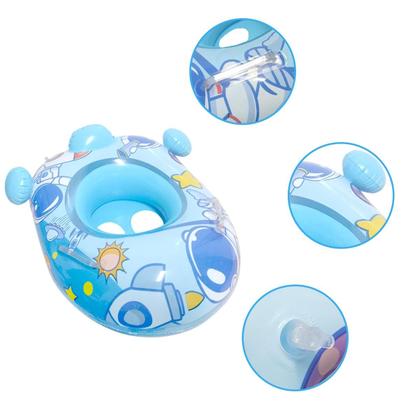 Imagem de Boia Bebê Cobertura Menina Fralda Infantil Inflável Proteção