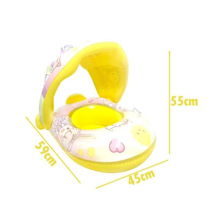 Imagem de Boia Bebê Cobertura Menina Fralda Infantil Inflável Proteção