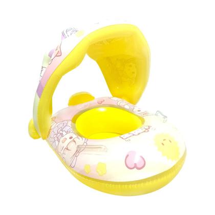 Imagem de Boia Bebê Cobertura Menina Fralda Infantil Inflável Proteção