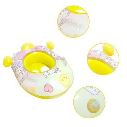 Imagem de Boia Bebê Cobertura Menina Fralda Infantil Inflável Proteção