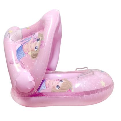 Imagem de Boia Bebê Cobertura Menina Fralda Infantil Inflável Proteção