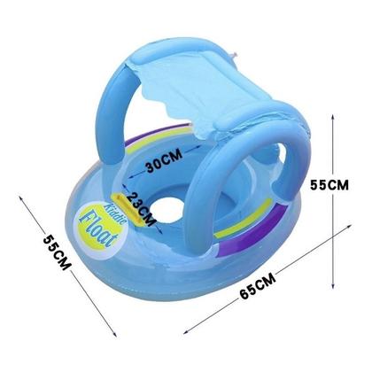 Imagem de Boia Bebê Inflável Com Assento E Cobertura Baby Piscina