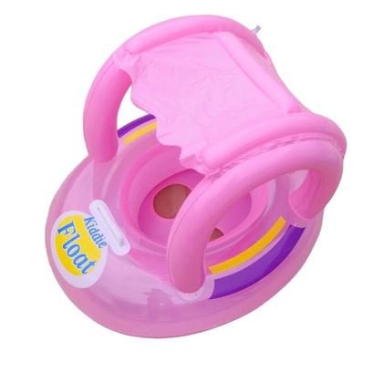 Imagem de Boia Bebê Inflável Com Assento E Cobertura Baby Piscina