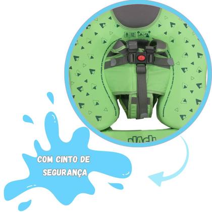 Imagem de Boia Bote Infantil Bebê Cobertura Proteção Solar Original Piscina