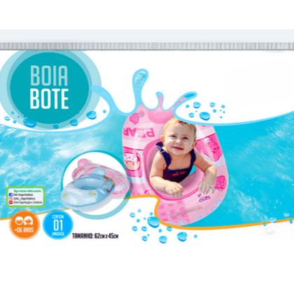 Imagem de Boia Bote Perninha Infantil Piscina Bebê Criança Inflável Circular