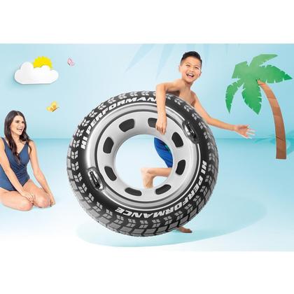 Imagem de Boia Caminhão Monstro Cinza Intex - 56268