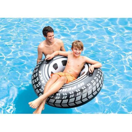 Imagem de Boia Caminhão Monstro Cinza Intex - 56268