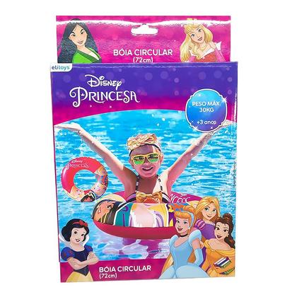 Imagem de Boia Circular Inflável Disney Princesa 72cm DYIN-194 - Etitoys