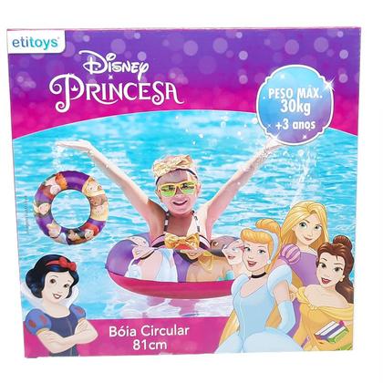 Imagem de Boia Circular Inflável Disney Princesa 81cm DYIN-202 - Etitoys