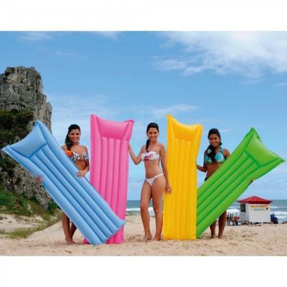 Imagem de Boia Colchao Inflavel Summer 183x69cm Cores Sortidas  Mor