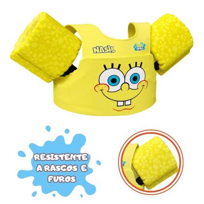 Imagem de Boia Colete Infantil Salva Vidas Piscina Menino Menina Personagens Praia