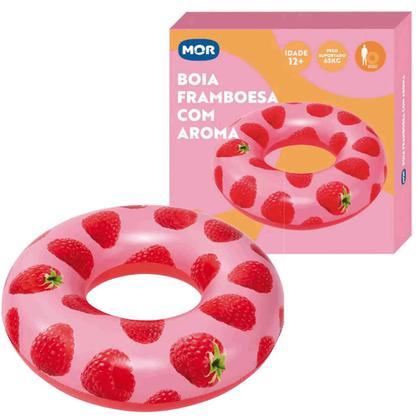 Imagem de Boia Com Aroma De Framboesa Redonda Rosa e Vermelho Mor 1997