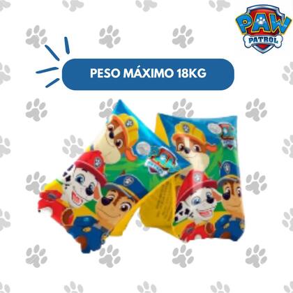 Imagem de Boia de Braço Inflável Patrulha Canina - Etitoys
