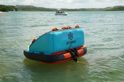 Imagem de Boia Esportiva Inflável Rebocável 3 Pessoas Jet Cooler