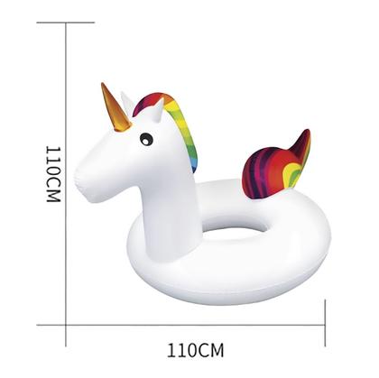 Imagem de Boia Flamingo Unicornio Gigante Piscina Inflável 120cm Adulto