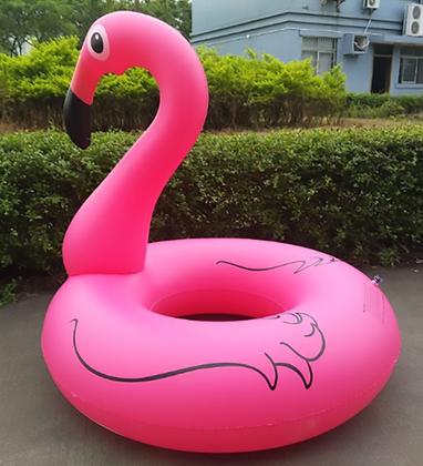 Imagem de Boia Flamingo Unicornio Gigante Piscina Inflável 120cm Adulto