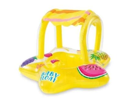 Imagem de Boia Fralda Inflável Infantil Bebê Brinquedo Piscina Parasol