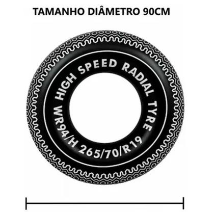 Imagem de Bóia Gold Sports Inflável de Cintura Pneu - 90 cm
