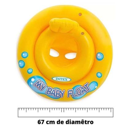 Imagem de Boia Infantil Baby - Bote Inflável - Assento Em Faixa Intex