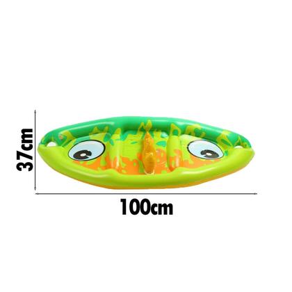 Imagem de Boia Infantil Com Proteção Solar Cobertura Bote Bebe Piscina