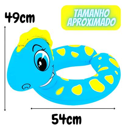 Imagem de Boia Infantil Criança Com Fenda Animais Praia Piscina