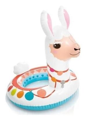 Imagem de Boia Infantil Inflável De Cintura Com Cabeça Lhama Intex
