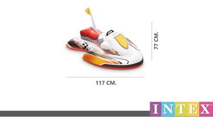 Imagem de Boia Infantil Jet Ski Moto Aquática Inflavel Resistente Segura Para Piscina