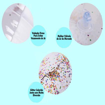 Imagem de Boia Infantil Unicórnio Bichinhos Inflável Piscina Verão