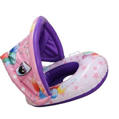 Imagem de Boia Inflável 3D Jacaré Menina Com Assento e Apoio  Certificado Inmetro