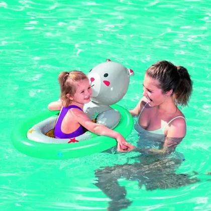 Imagem de Boia Inflável Bst030 Infantil Animais Com Som P/ Piscina