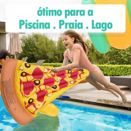 Imagem de Boia Inflável Colchão Gigante Piscina Picolé Pizza Abacaxi Praia