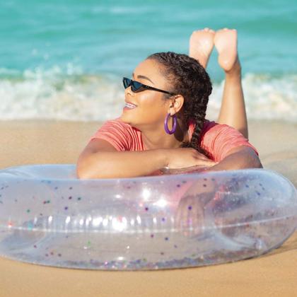 Imagem de Boia Inflável com Glitter Sort Mor