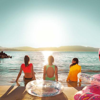 Imagem de Boia Inflável com Glitter Sort Mor